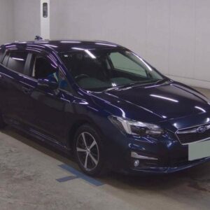 2019 Subaru Impreza Sports blue gasoline used car Japan export