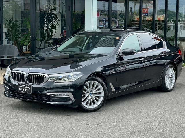 Ref:AUX-24834073 BMW 5 SERIES 2017 1 2017 Bmw 5 Series black diesel used car Japan export