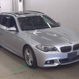 2017 Bmw 5 Series silver gasoline used car Japan export