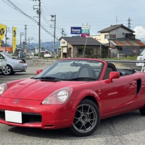 2001 Toyota Mr-S red gasoline used car Japan export
