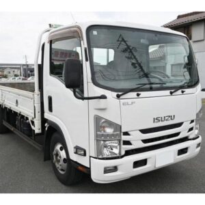 2017 Isuzu Elf Truck white diesel used car Japan export