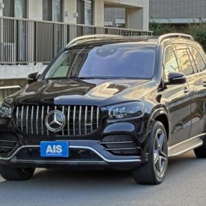 2023 Mercedes Benz Gls black diesel used car Japan export