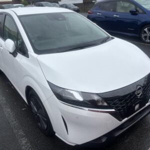 2023 Nissan Note pearl hybrid used car Japan export