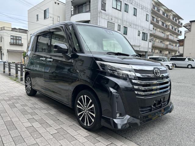 Ref:AUX-24834236 TOYOTA ROOMY 2021 1 2021 Toyota Roomy black gasoline used car Japan export