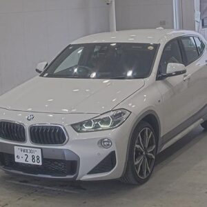 2018 Bmw X2 white gasoline used car Japan export