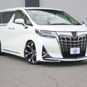 2021 Toyota Alphard Hybrid pearl hybrid used car Japan export