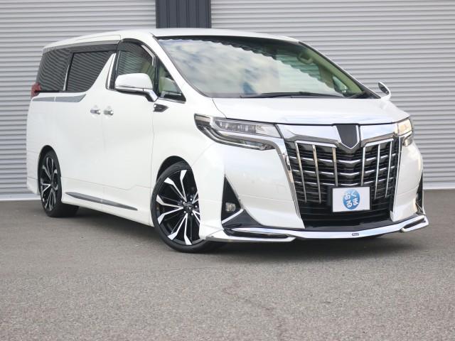Ref:AUX-24834249 TOYOTA ALPHARD HYBRID 2021 1 2021 Toyota Alphard Hybrid pearl hybrid used car Japan export