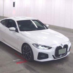 2022 Bmw 4 Series white gasoline used car Japan export