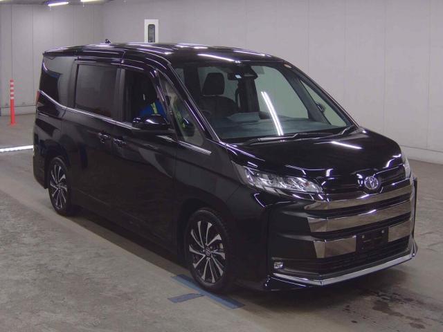 Ref:AUX-24834279 TOYOTA NOAH 2023 1 2023 Toyota Noah black gasoline used car Japan export