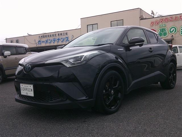 Ref:AUX-24834286 TOYOTA C-HR 2019 1 2019 Toyota C-Hr black gasoline used car Japan export