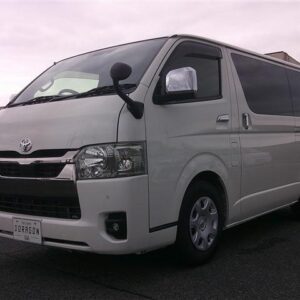 2024 Toyota Hiace Van pearl diesel used car Japan export
