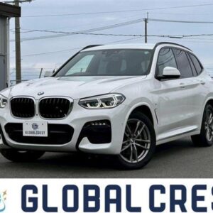 2021 Bmw X3 white diesel used car Japan export