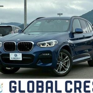 2021 Bmw X3 blue diesel used car Japan export