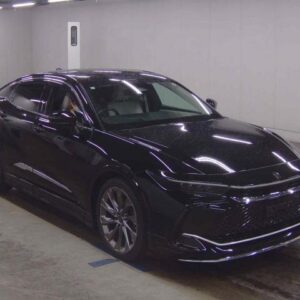 2023 Toyota Crown Crossover black gasoline used car Japan export