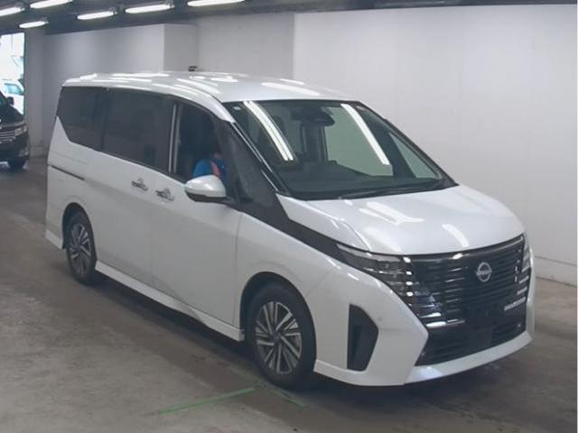 Ref:AUX-24834381 NISSAN SERENA 2024 1 2024 Nissan Serena pearl gasoline used car Japan export