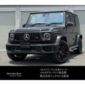 2024 Mercedes Amg G-Class black hybrid used car Japan export