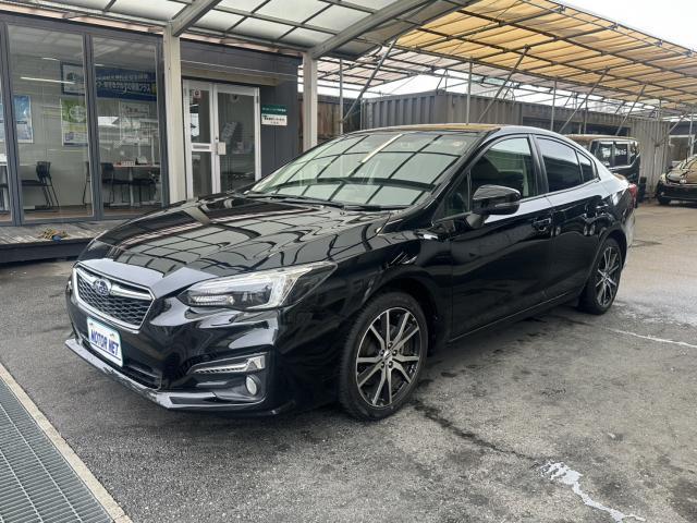 Ref:AUX-24845195 SUBARU IMPREZA G4 2017 1 2017 Subaru Impreza G4 black gasoline used car Japan export