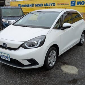 2021 Honda Fit pearl hybrid used car Japan export