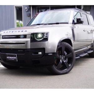 2022 Land Rover Defender silver hybrid used car Japan export
