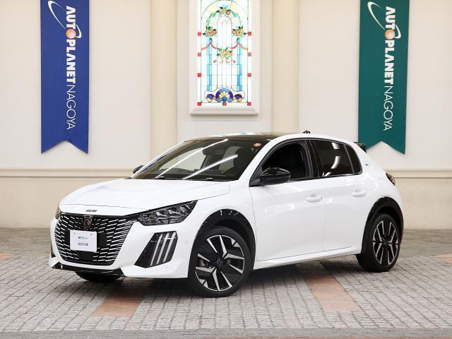 Ref:AUX-24849040 PEUGEOT 208 2024 1 2024 Peugeot 208 white gasoline used car Japan export