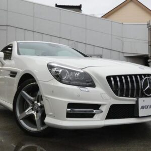2014 Mercedes Benz Slk white gasoline used car Japan export