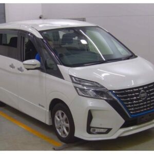 2021 Nissan Serena pearl gasoline used car Japan export