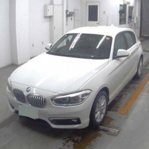 2016 Bmw 1 Series white diesel used car Japan export