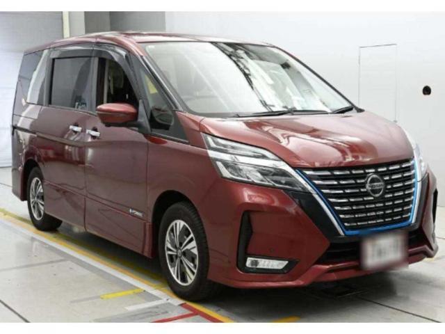 Ref:AUX-24849892 NISSAN SERENA 2021 1 2021 Nissan Serena wine gasoline used car Japan export