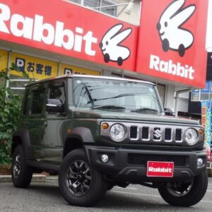2026 Suzuki Jimny Nomade green gasoline used car Japan export