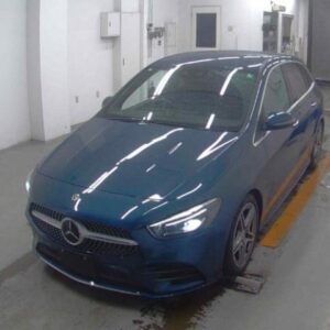 2019 Mercedes Benz B-Class blue gasoline used car Japan export