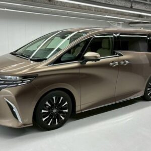 2024 Toyota Alphard Hybrid gold gasoline used car Japan export