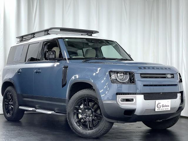 Ref:AUX-24850089 LAND ROVER DEFENDER 2023 1 2023 Land Rover Defender blue diesel used car Japan export