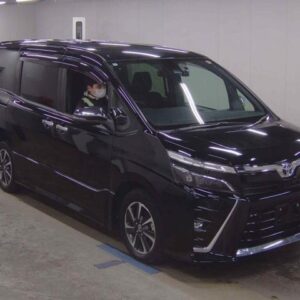 2020 Toyota Voxy black gasoline used car Japan export