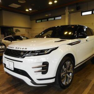 2023 Land Rover Range Rover Evoque white hybrid used car Japan export