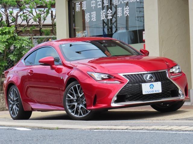 Ref:AUX-24852274 LEXUS RC 2015 1 2015 Lexus Rc red gasoline used car Japan export