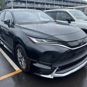 2023 Toyota Harrier black gasoline used car Japan export