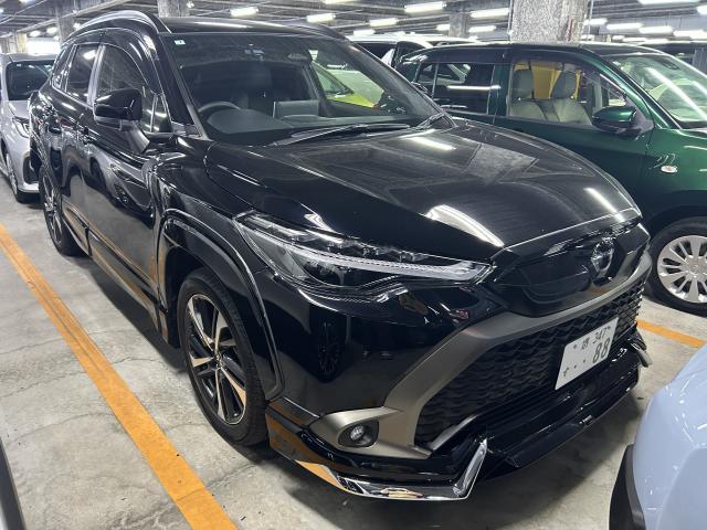 Ref:AUX-24854682 TOYOTA COROLLA CROSS 2025 1 2025 Toyota Corolla Cross black hybrid used car Japan export