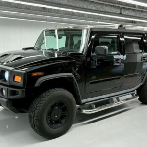 2004 Hummer Hummer H2 black gasoline used car Japan export