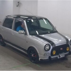 2002 Daihatsu Mira Gino silver gasoline used car Japan export