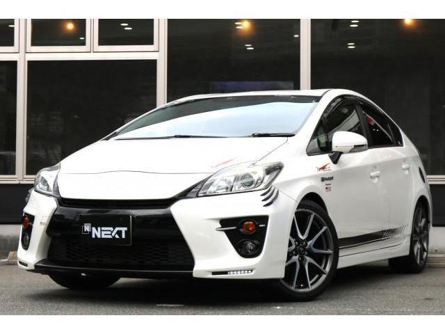 Ref:AUX-24854699 TOYOTA PRIUS 2014 1 2014 Toyota Prius pearl gasoline used car Japan export