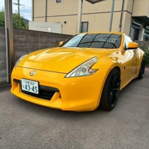 2009 Nissan Fairlady Z yellow gasoline used car Japan export