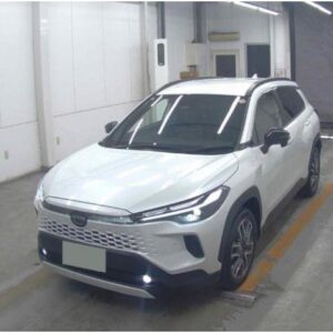 2025 Toyota Corolla Cross pearl gasoline used car Japan export