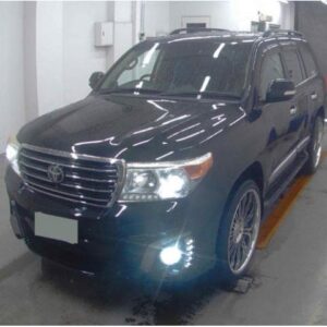 2014 Toyota Land Cruiser black gasoline used car Japan export