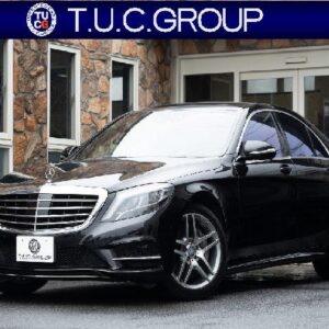 2014 Mercedes Benz S-Class black gasoline used car Japan export