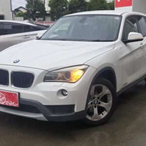 2014 Bmw X1 white gasoline used car Japan export