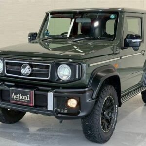 2024 Suzuki Jimny Sierra green gasoline used car Japan export