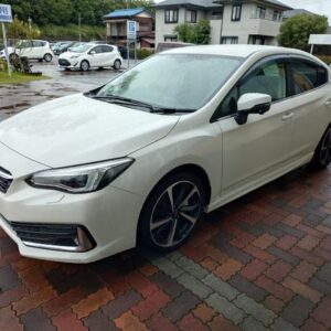 2020 Subaru Impreza G4 pearl gasoline used car Japan export