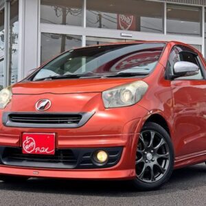 2012 Toyota Iq orange gasoline used car Japan export