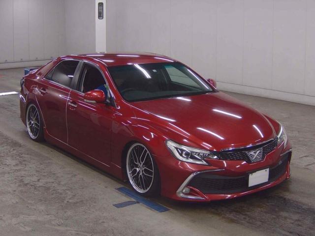 Ref:AUX-24864668 TOYOTA MARK X 2010 1 2010 Toyota Mark X wine gasoline used car Japan export
