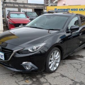 2013 Mazda Axela Sport black gasoline used car Japan export